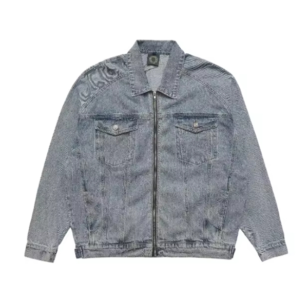 Custom Stylish Denim Jacket for Men and Women - Trendy