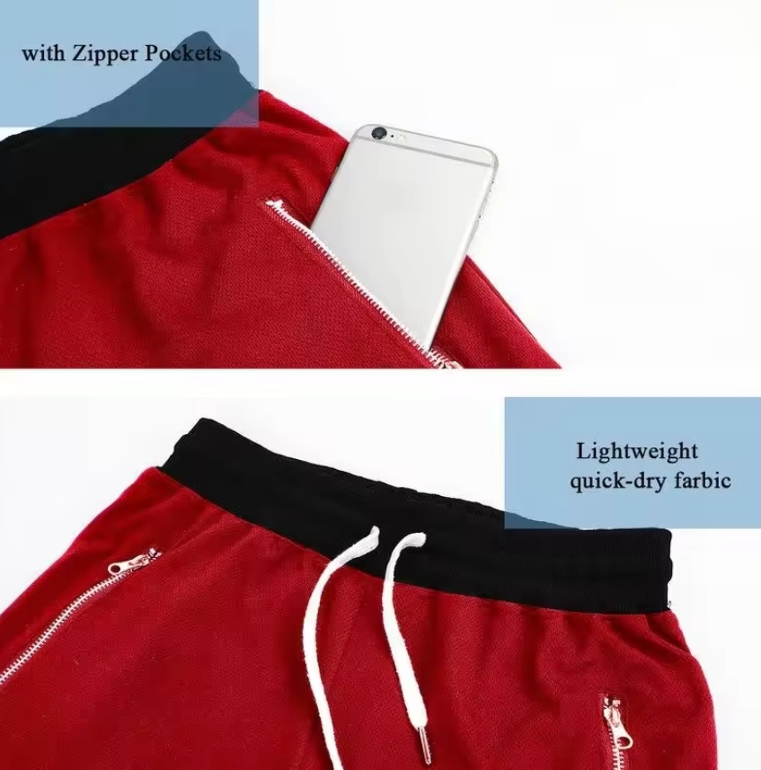mens mesh shorts